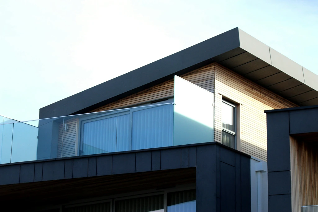 Luxurious modern house exterior